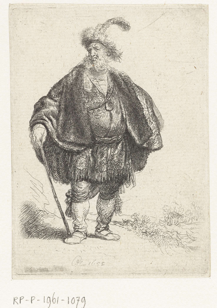  伦勃朗·梵·莱茵 Rembrandt van Rijn——波斯人
